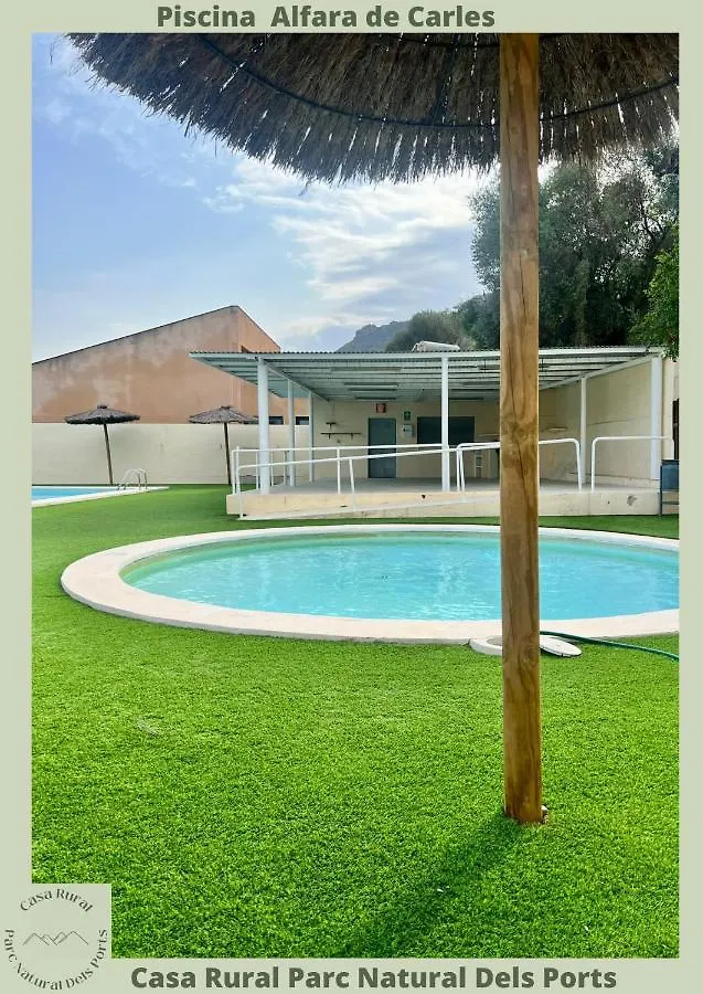 Casa Rural Parc Natural Els Ports Alfara de Carles Сasa de vacaciones